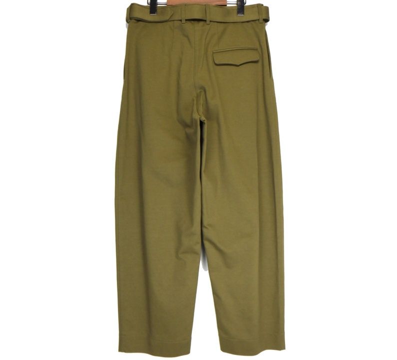 グッドピープルグッドステッチンググッドプロダクト GOOD PEOPLE PRODUCT 01 1707 ベルト タック ワイド パンツ 44863