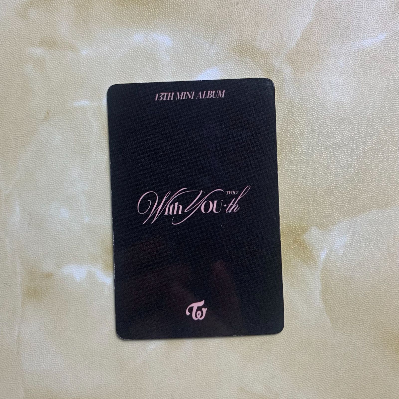 TWICE ダヒョン 事前収録 with you-th サノク 韓国 トレカ