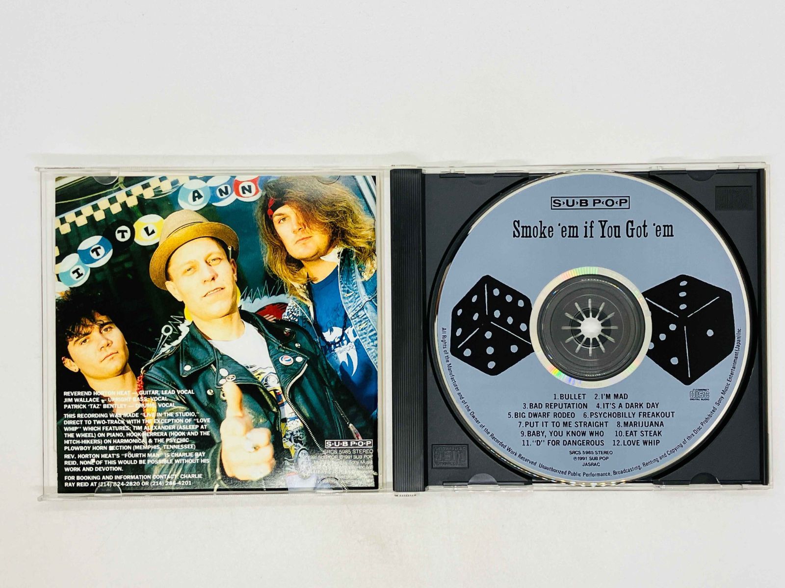 reverendhortonheat  レヴァレンドホートンヒート CD 2枚 reverendhortonheat レヴァレンドホートンヒート CD 2枚