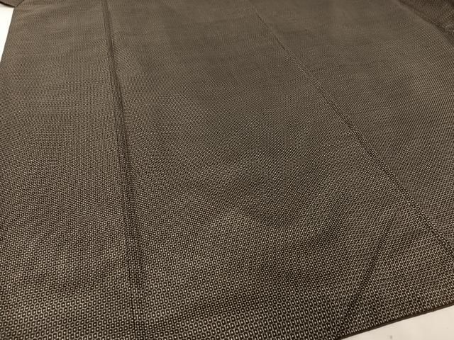 平和屋着物○男性 本場大島紬 アンサンブル 100亀甲 総詰め 正絹 逸品