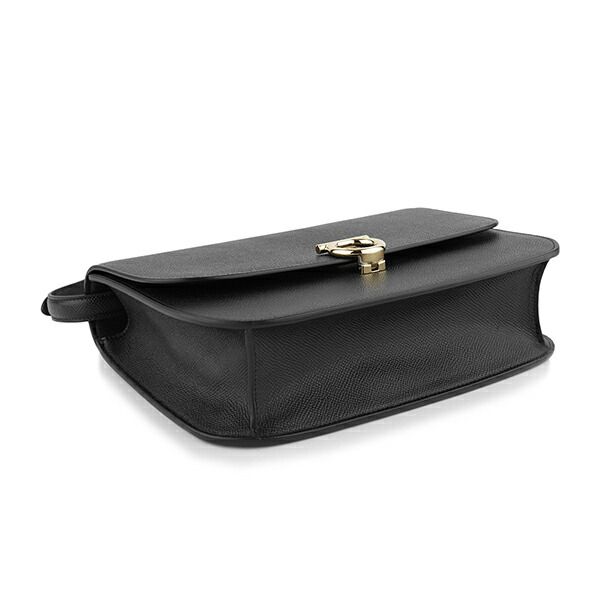 新品 フェラガモ FERRAGAMO ショルダーバッグ FLAP SHOULDER BAG ネロ  