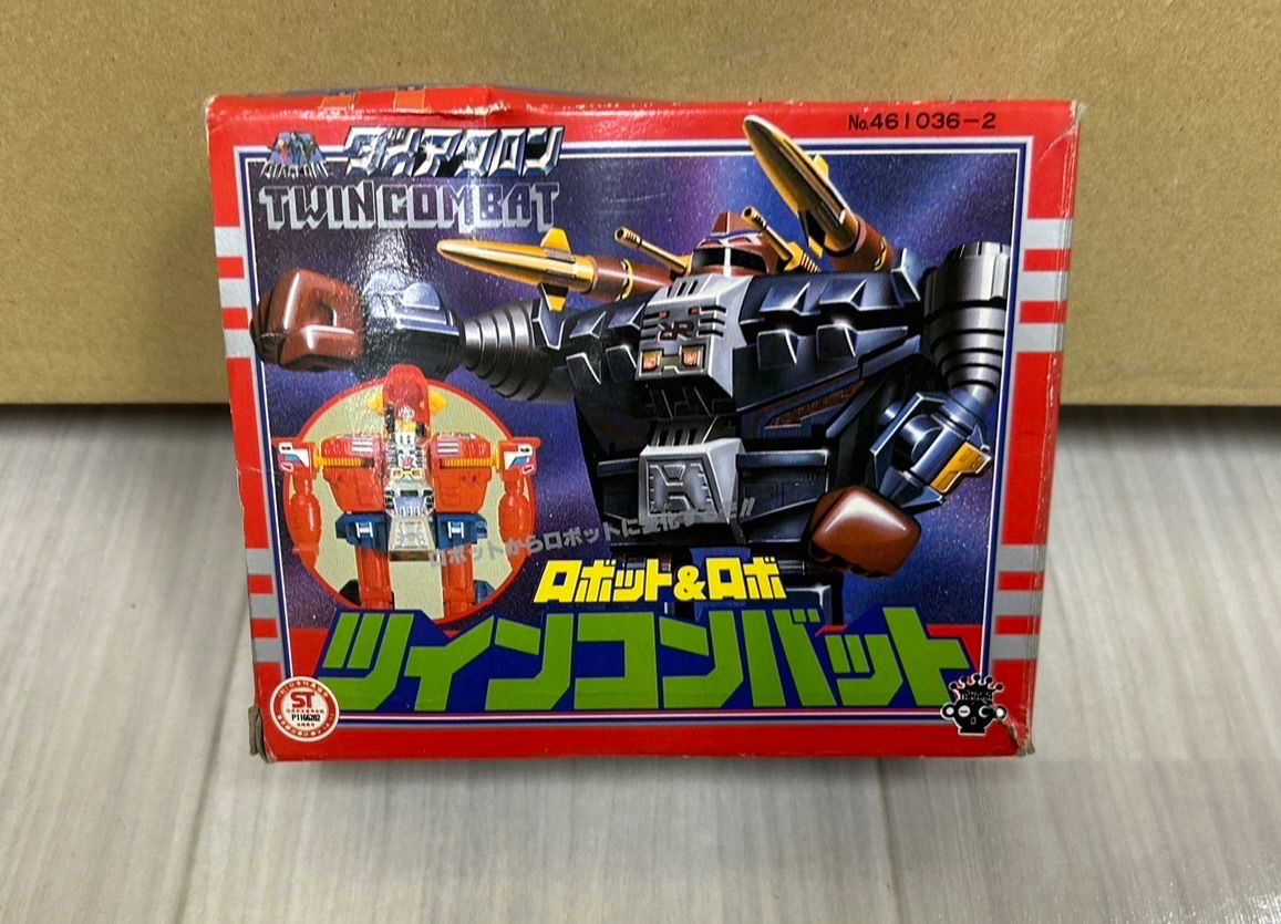 旧タカラ ツインコンバット ロボット&ロボ ダイアクロン