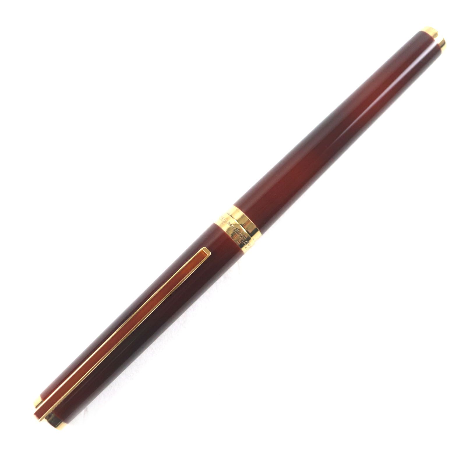 極美品▼Dupont デュポン 925 18K Mニブ マーブル柄 万年筆 ボルドー ゴールド ケース付き フランス製 総重量28.5g メンズ 万年筆 | S.T. Dupont Official / エス・テー・デュポン 公式 – S.T.