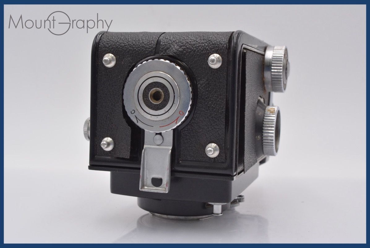 ☆実用美品☆ ヤシカ YASHICA yashicaflex 80mm F3.5 新B型 ☆完
