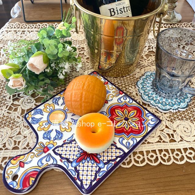 ☆倉庫移転の為、在庫処分SALE！☆ セラミック 鍋敷き タイル 陶器