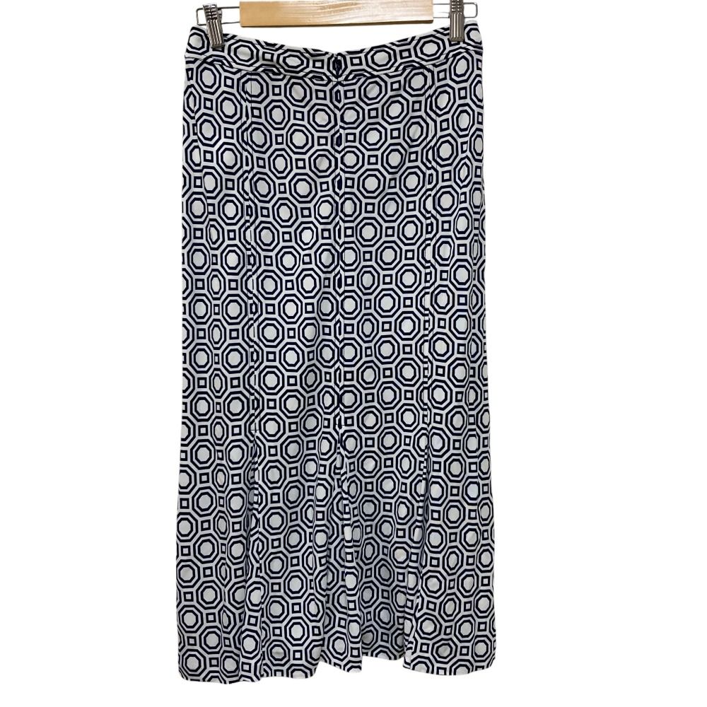 値下げ【TORY BURCH】 ミディ丈スカート 未使用 TORY BURCH トリーバーチ JADA SKIRT 総柄 ミディ丈