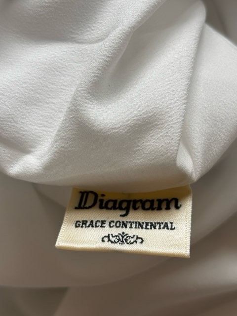Diagramダイアグラムカシュクールロングワンピースオリーブ38 日本製 Diagramダイアグラムカシュクールロングワンピースオリーブ38