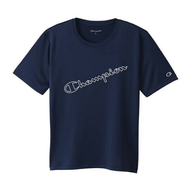 HANES ヘインズ SHORT SLEEVE T-S ダークネイビー 3Lサイズ C3-XS302L 386 | スポーツ 運動 服 衣類 ウエア ウェア トップス ショートスリーブ Tシャツ 半袖 着心地 デザイン UVカット メッシュ素材 機能性