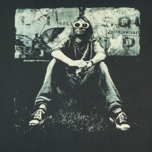 ニルヴァーナNIRVANAカートコバーンニルバーナバンドTシャツKURT