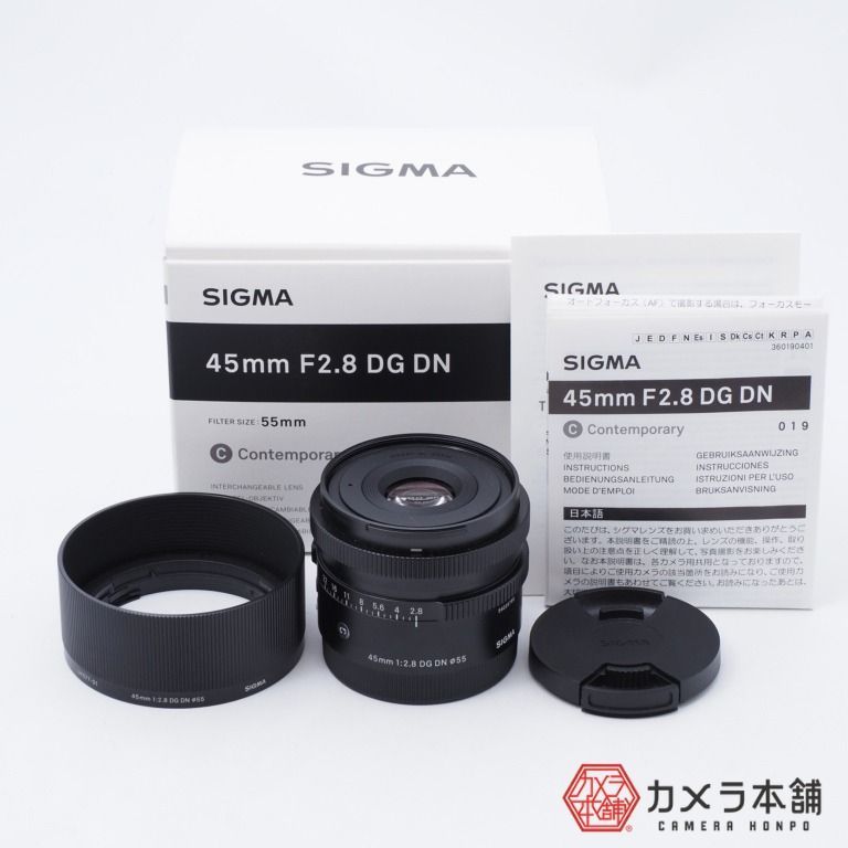 SIGMA 45mm F2.8 DG DN Eマウント用 - メルカリ