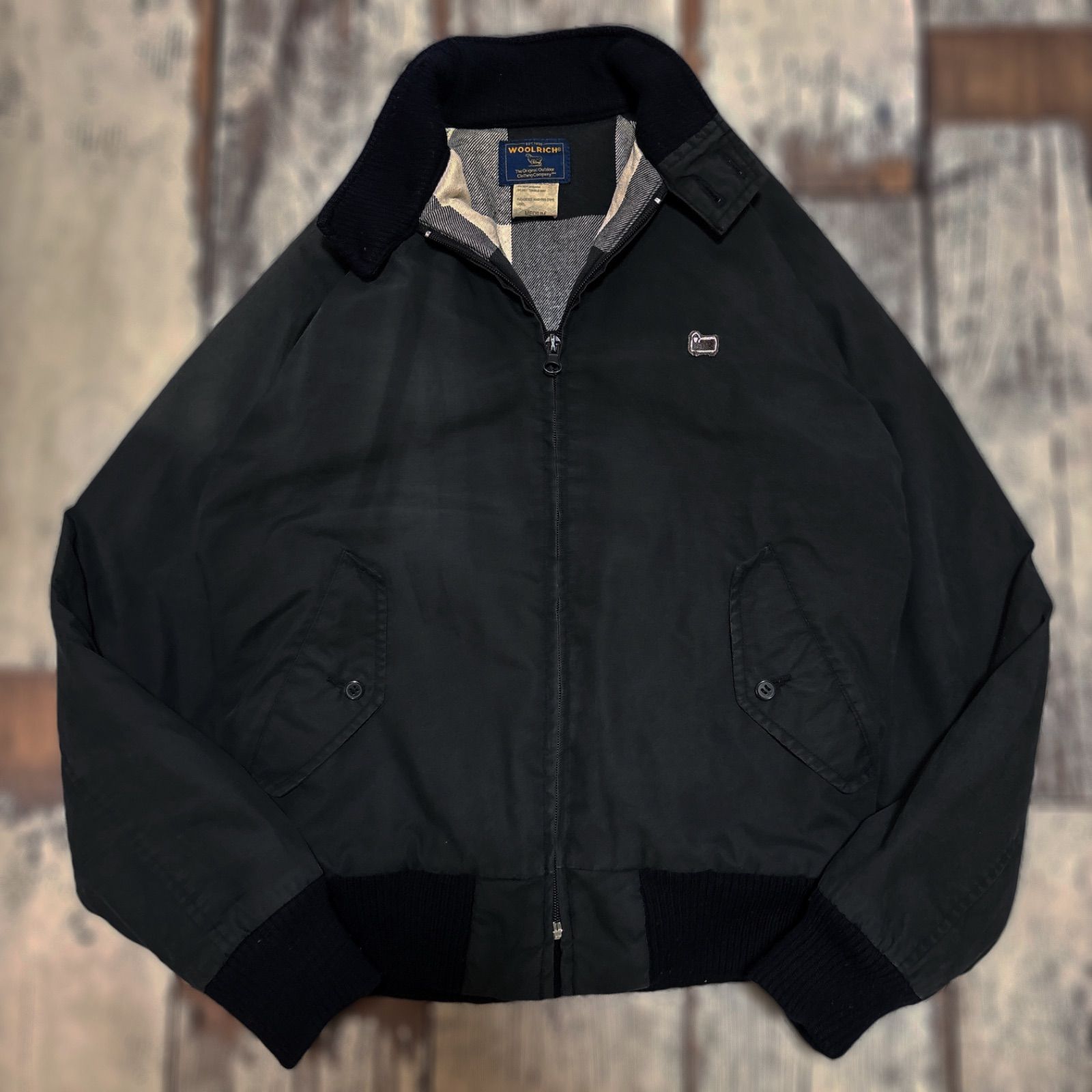 Woolrich made in USA ハリントンジャケット XL WOOLRICH ウールリッチ ドリズラージャケット ハリントンジャケット