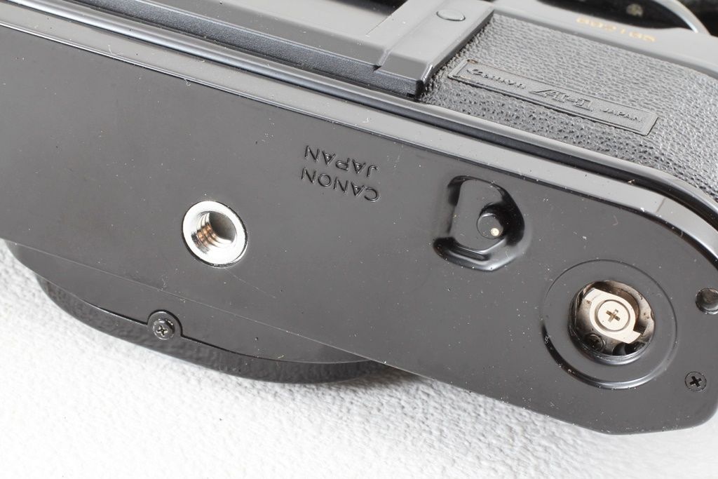 格安 Canon キヤノン A-1 FD 50/1.8 レンズ付き フィルム 一眼レフ