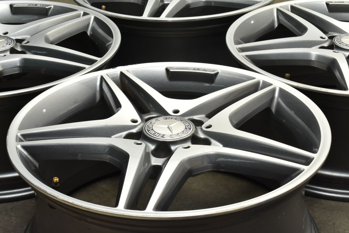 正規品 メルセデス ベンツ W176 Aクラス 純正 AMG 18in 7.5J 52 PCD112 4本セット 品番 A1764010302 Bクラス CLA 流用 ノーマル戻し