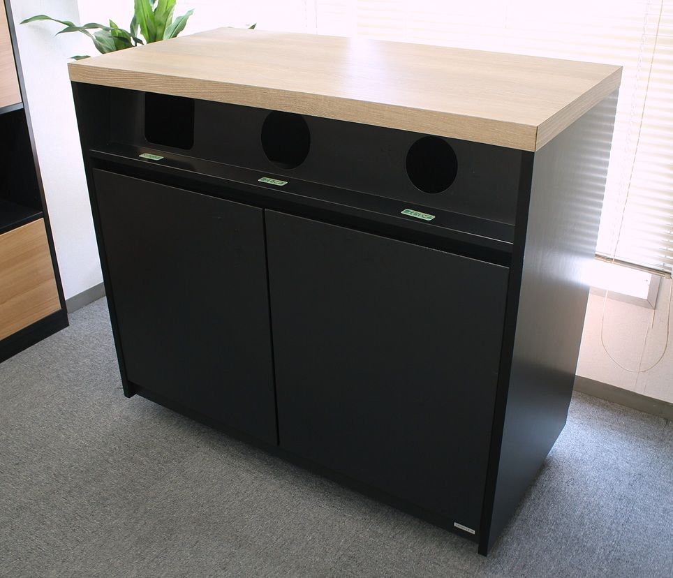 オカムラ アルトピアッツァ トラッシュユニット 分別ごみ箱 カフェカウンター ダストボックス カフェスペース オフィス家具