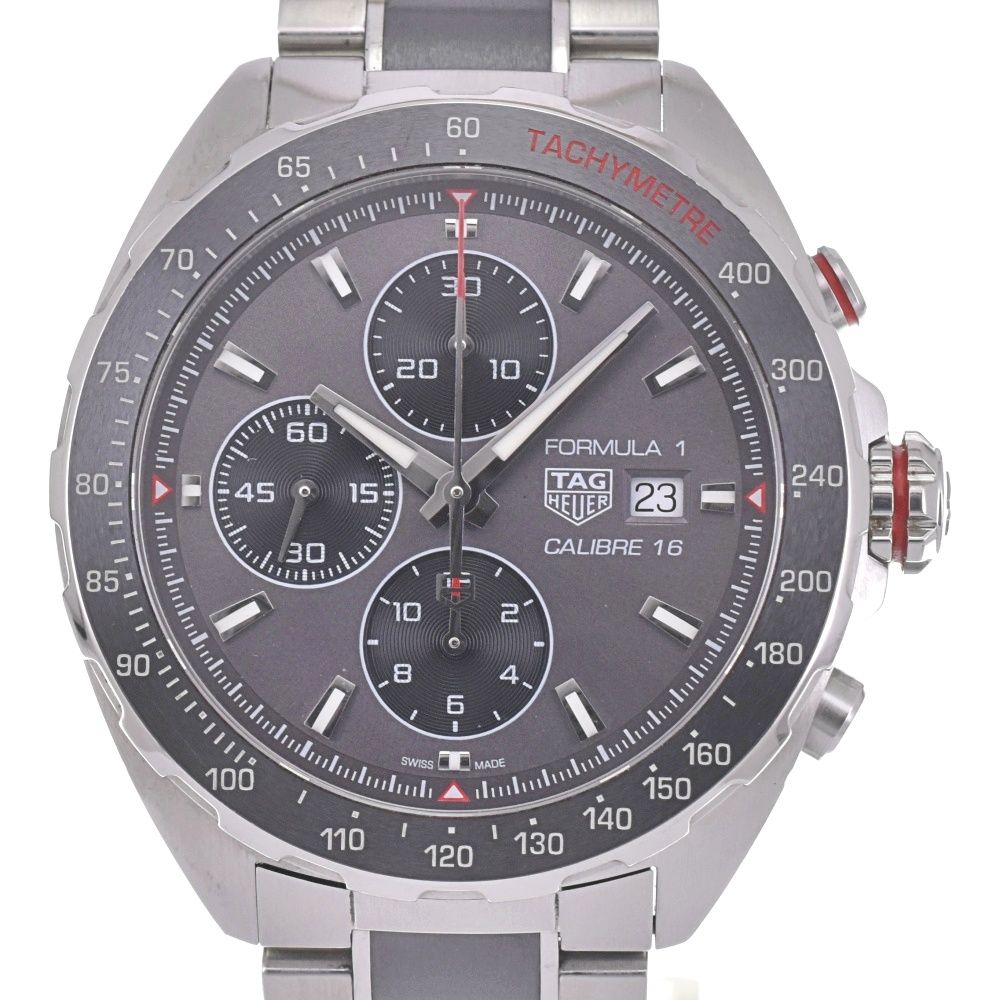 タグホイヤー TAG HEUER CAZ2012-0.BA0876 フォーミュラ1 クロノグラフ デイト 自動巻き メンズ 箱 保証書付き K 142644
