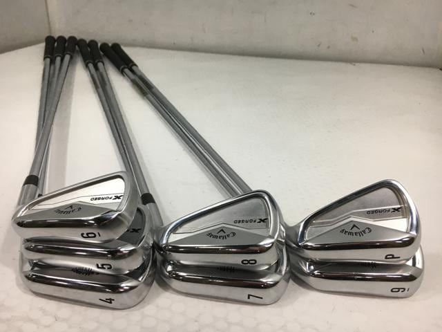 返品OK 【中古ゴルフクラブ】(7本セット)キャロウェイ Xフォージド