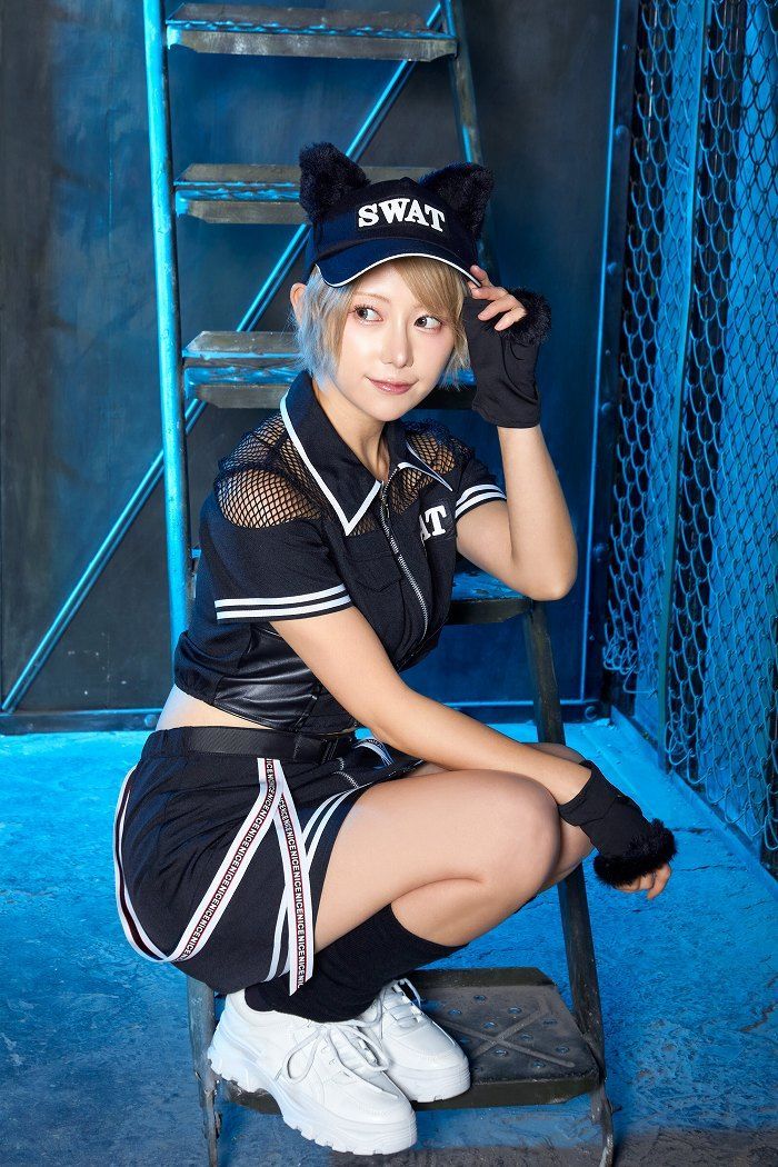 ニュークラッシュ クロネコSWAT [スワット コスプレ 黒猫 衣装
