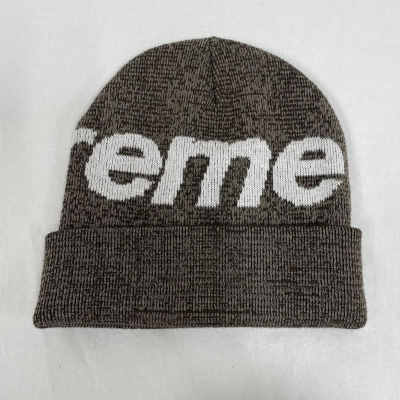 Supreme シュプリーム ニット帽 / 2021fw / Big Logo Beanie / Brown