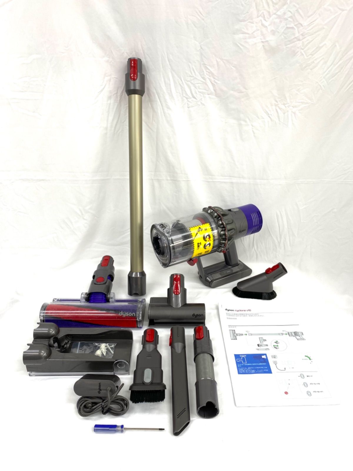美品】ダイソン dyson Cyclone v10 sv12 分解洗浄済み 未使用に 美品】ダイソン dyson Cyclone v10 sv12 分解洗浄済み 未使用に