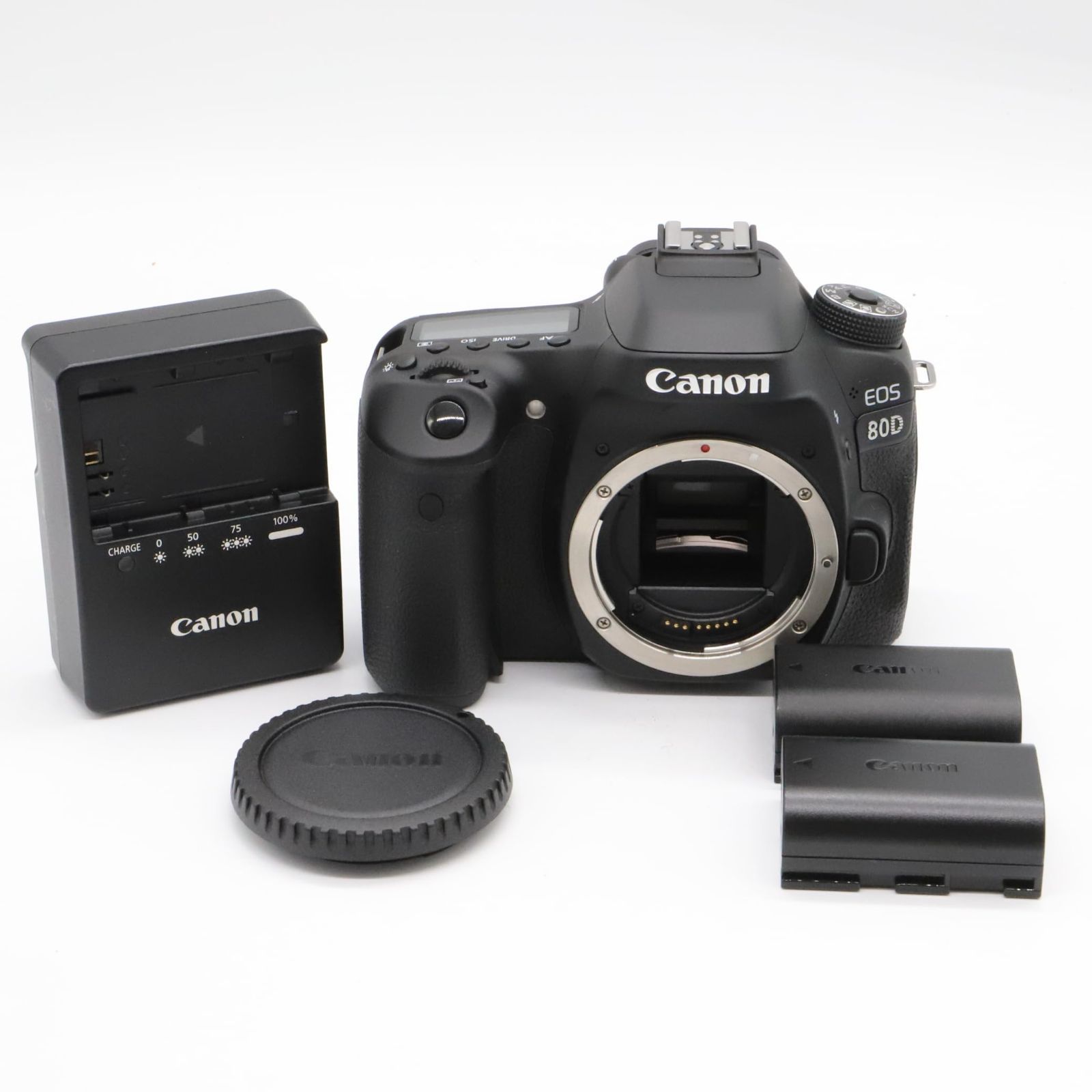 CANON EOS80D ボディ ショット数 調べてません - カメラ、光学機器