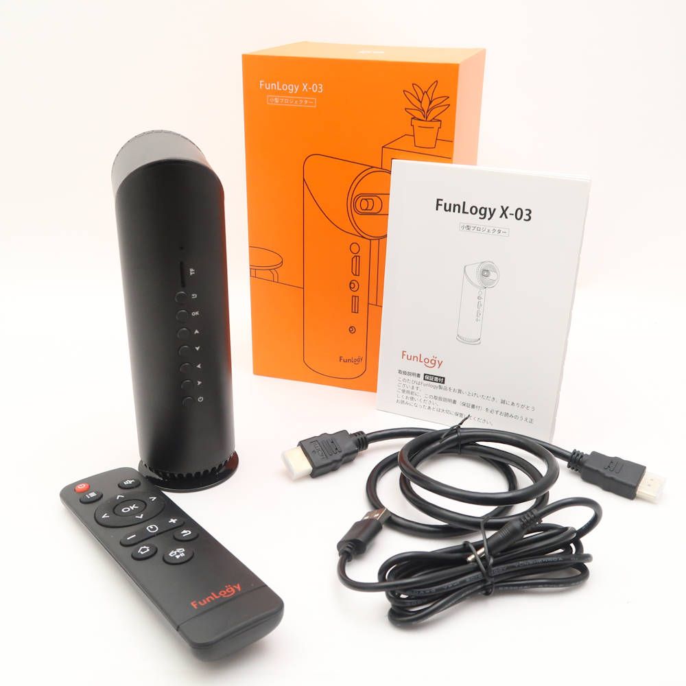 プロジェクター X-02 FunLogy 福田様専用】FunLogy 極小サイズの