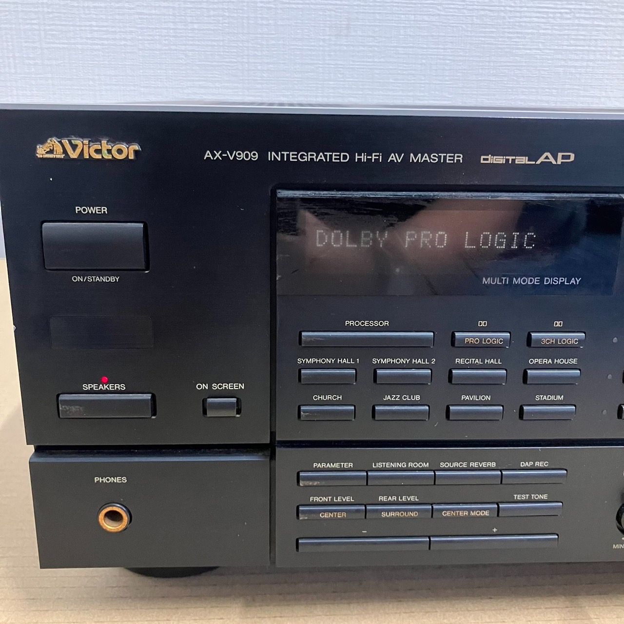 NG263 P001-NG3-134 Victor/ビクター AX-V909 INTEGRATED Hi-Fi AV MASTER デジタルAP  通電確認済み - メルカリ