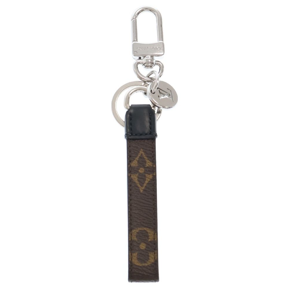 LOUIS VUITTON ルイヴィトン モノグラム キーホルダー スリム ドラゴンヌ レザーキーリング ブラウン M00853