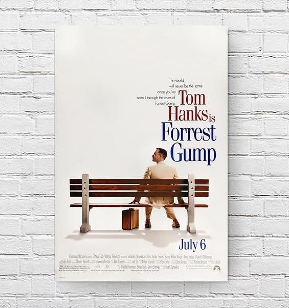 映画ポスター フォレストガンプ 一期一会 トムハンクス 24×36インチ