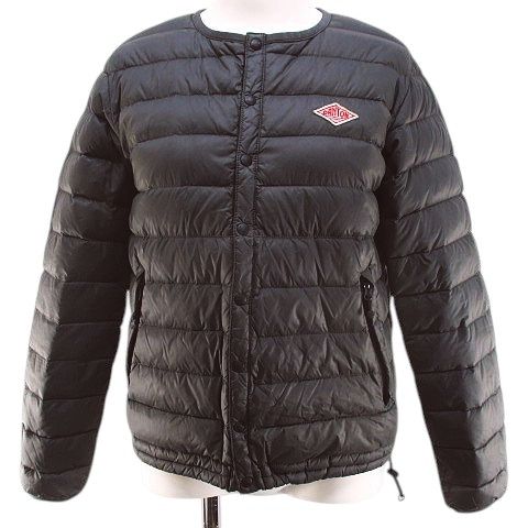 ダントン DANTON EF-593 ダウン ジャケット 34 緑系 ダーク