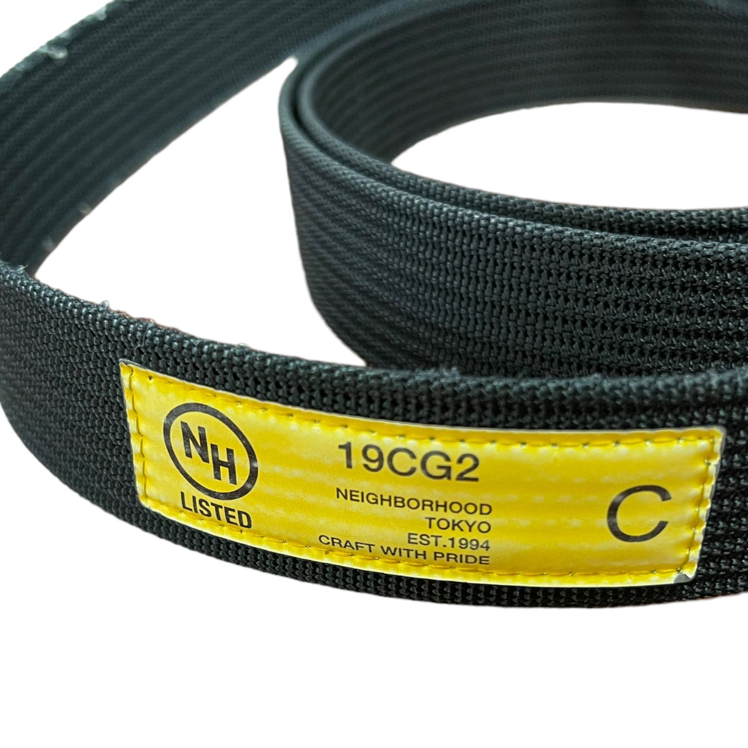 中古品 ネイバーフッド NEIGHBORHOOD G.I./N-BELT ベルト BLACK