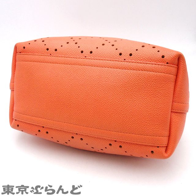 シャネル CHANEL パンチング マトラッセ 巾着 チェーンショルダー 