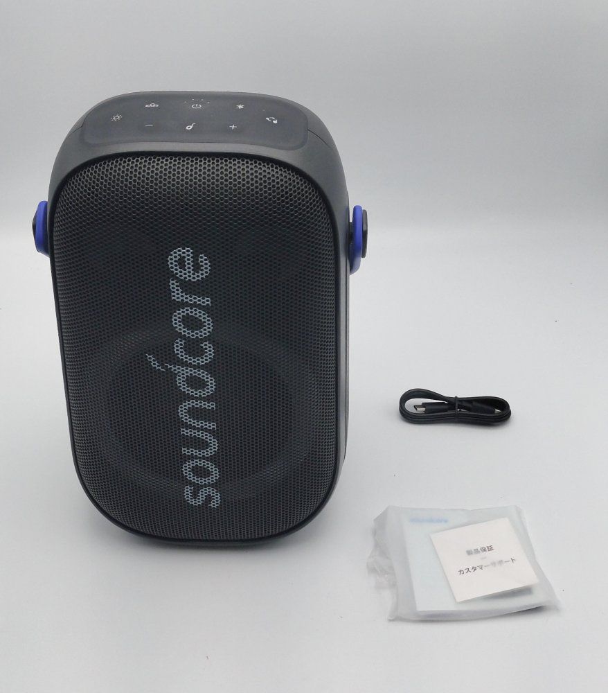 Anker soundcore Rave Neo 2 ポータブルスピーカー 80Wステレオサウンド