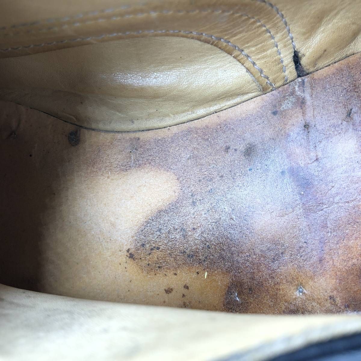 古着 イギリス軍 ストレートチップ スチールトゥ サービスシューズ 8M メンズ26.5cm相当 ヴィンテージ|saa013830 VIDAFM_ORG