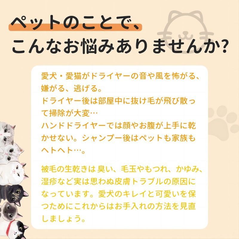 ねこ ドライルーム