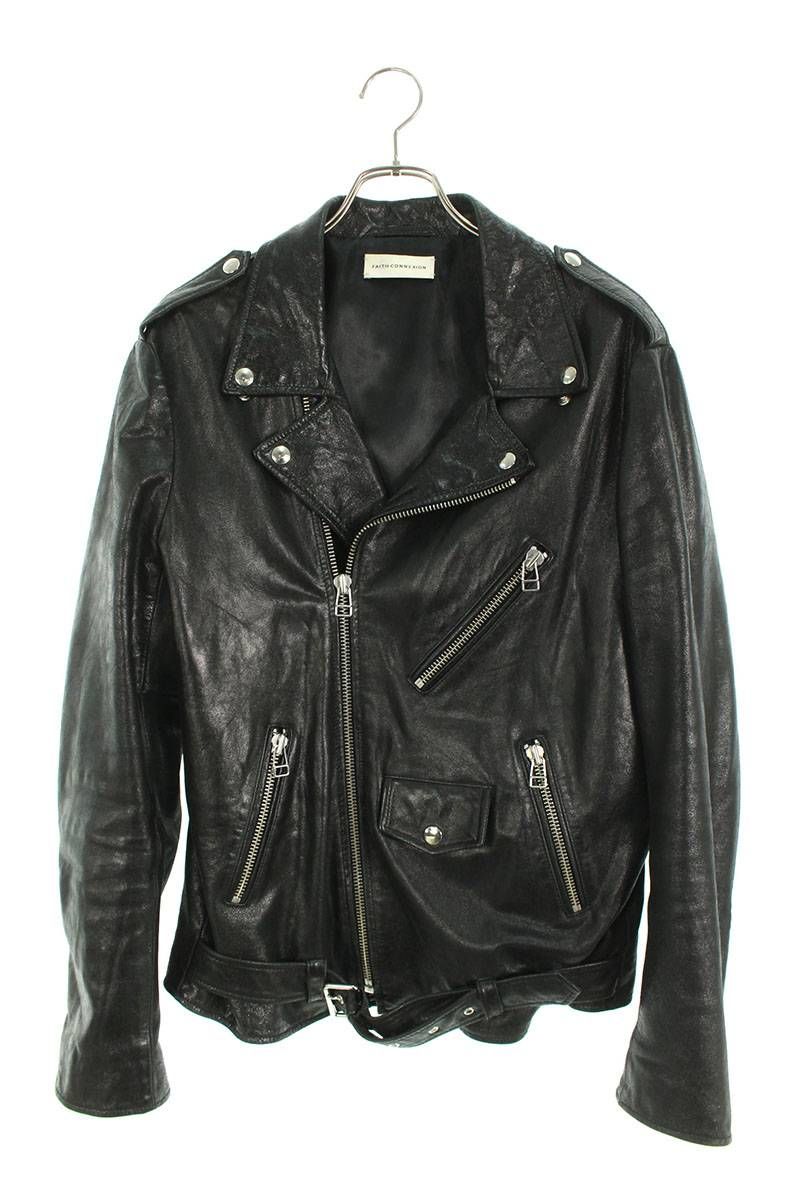 フェイスコネクション SCUD LEATHER BIKER M2205C00010 ラムスキン