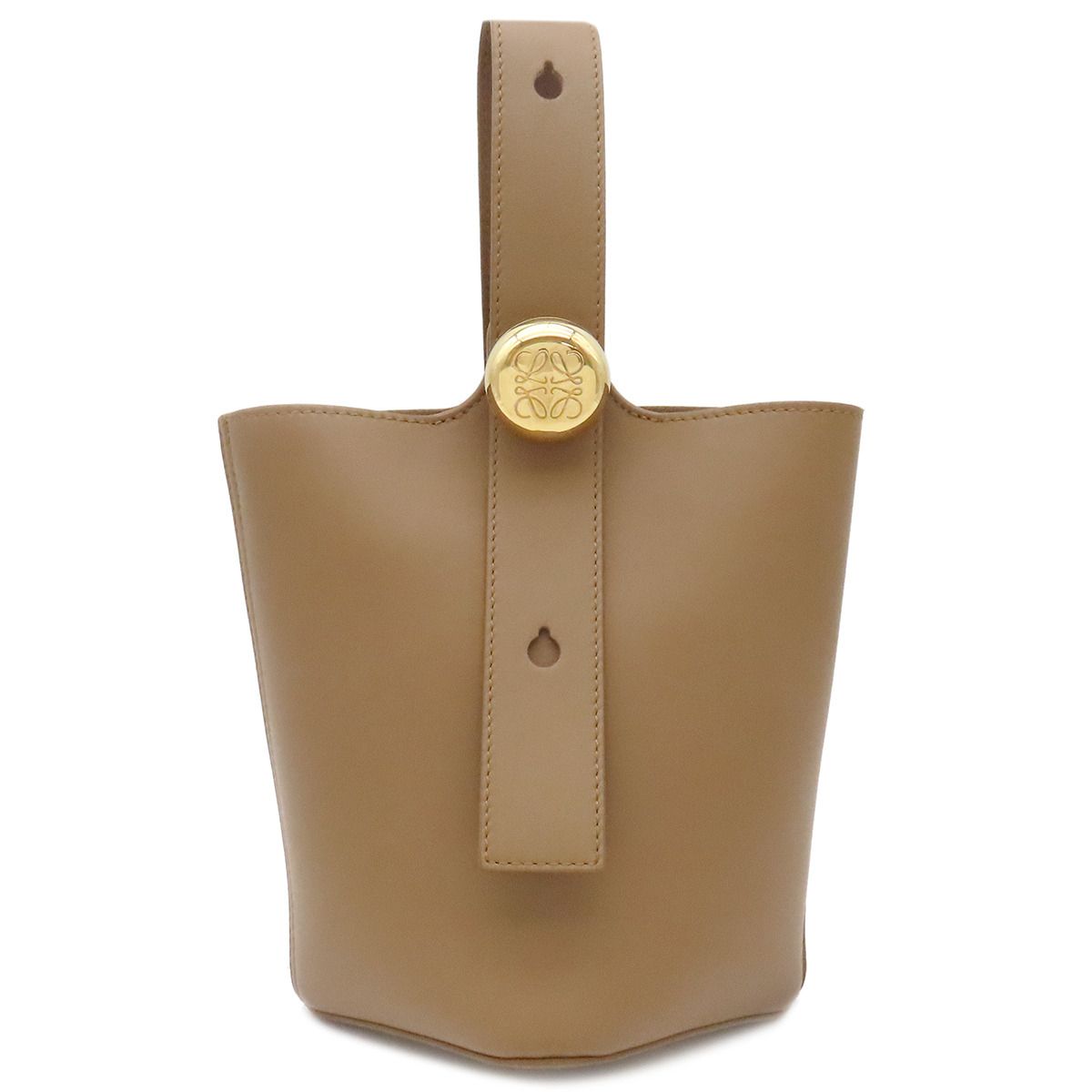 ロエベ LOEWE ハンドバッグ ショルダーバッグ 2way ロエベ LOEWE 2WAYバッグ ペブル バケットバッグ ミニ スムース