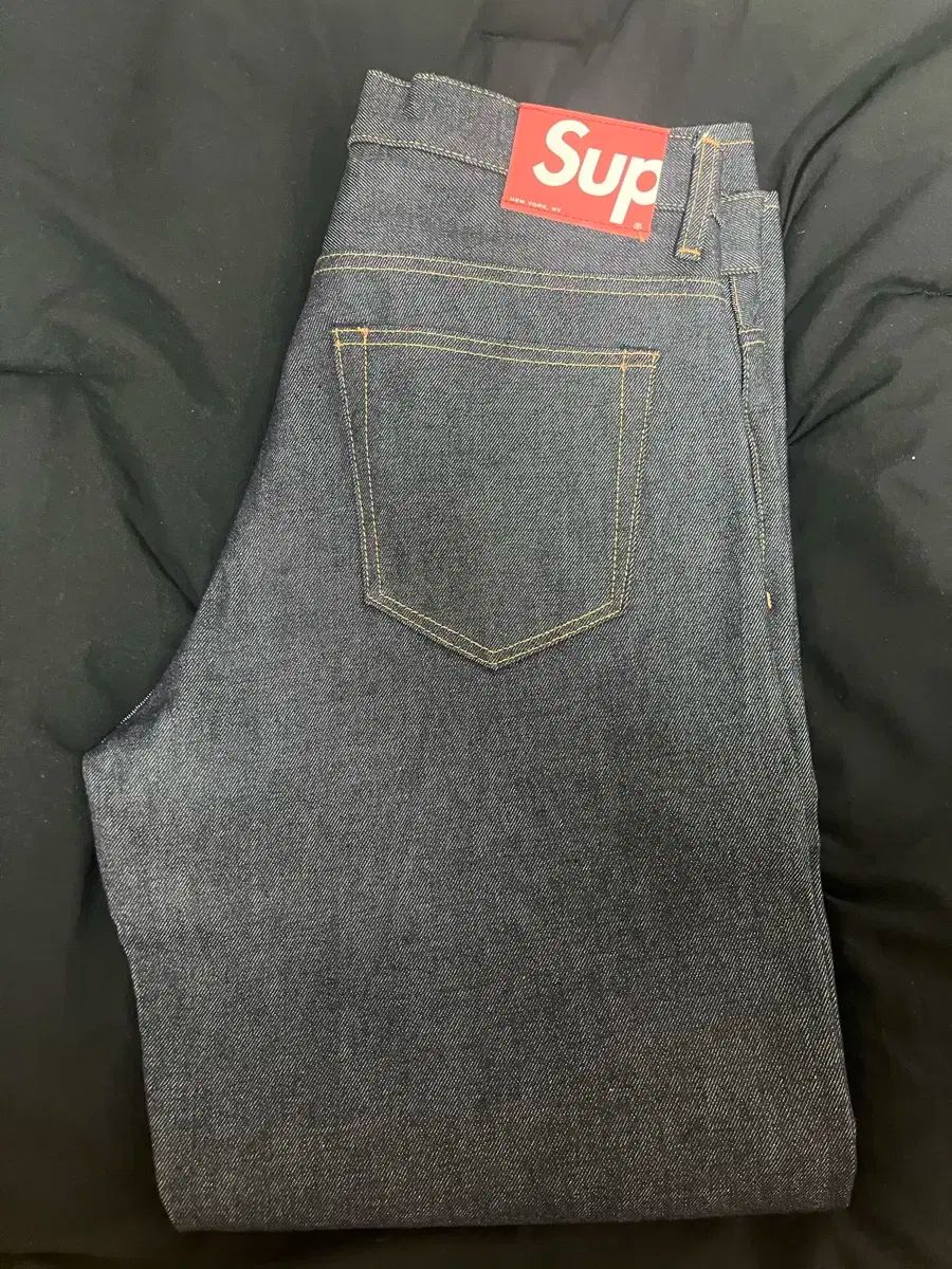 【雷市場（ポンジャン）商品韓国直送】 Supreme(シュプリーム) セルビッジ デニム ルーズフィット 32