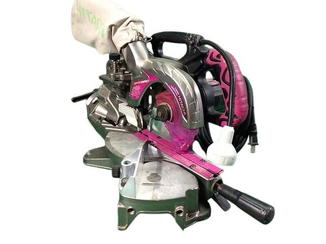 品 HITACHI 日立工機 100V 165mm 卓上スライド丸のこ C6RSH ライト レーザー付 卓上スライドマルノコ 木工用 切断機