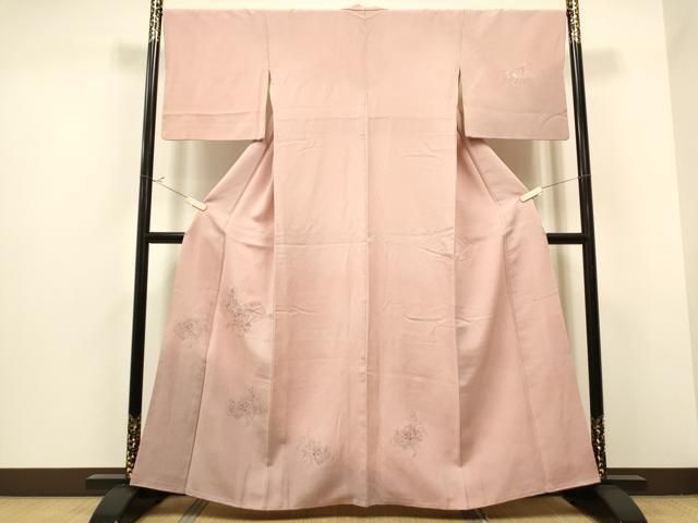 ♦︎きもの結♦︎中国三大刺繍　スワトウ刺繍　総刺繍　訪問着　更紗　暈し染　正絹♦︎o ♦︎きもの結♦︎中国三大刺繍 スワトウ刺繍 総刺繍 訪問着 更紗 暈
