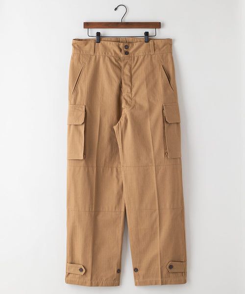 【HOUSTON/ヒューストン】FRENCH ARMY M-47 PANTS ヒューストン フランス軍 カーゴパンツ 1985ベージュ