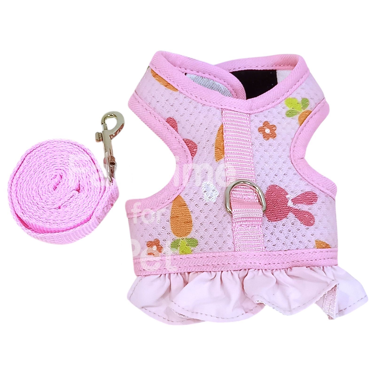 S M L ペット 小動物 うさぎ モルモット フェレット ハーネス リード