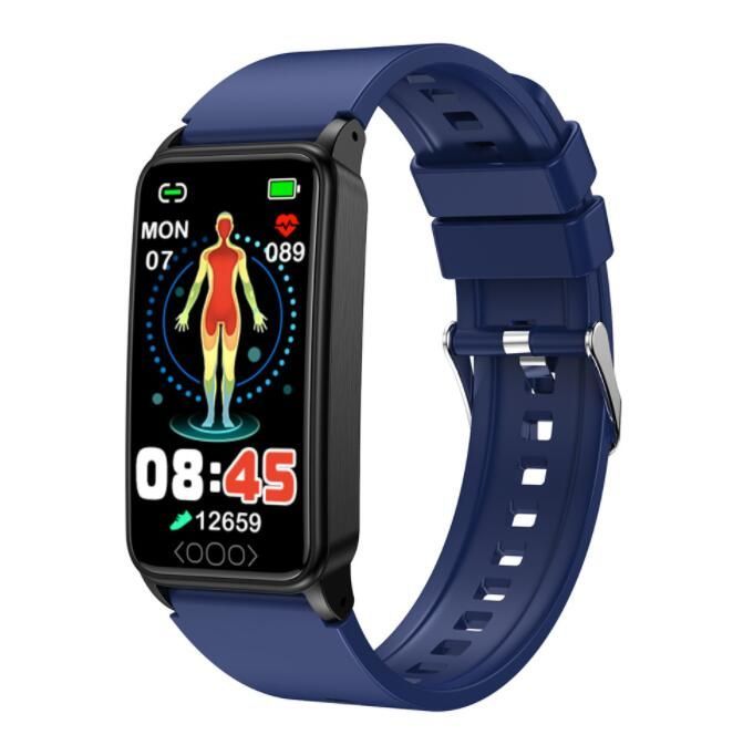 スマートウォッチ 4色 血糖値 日本製 センサー 尿酸値 血圧測定