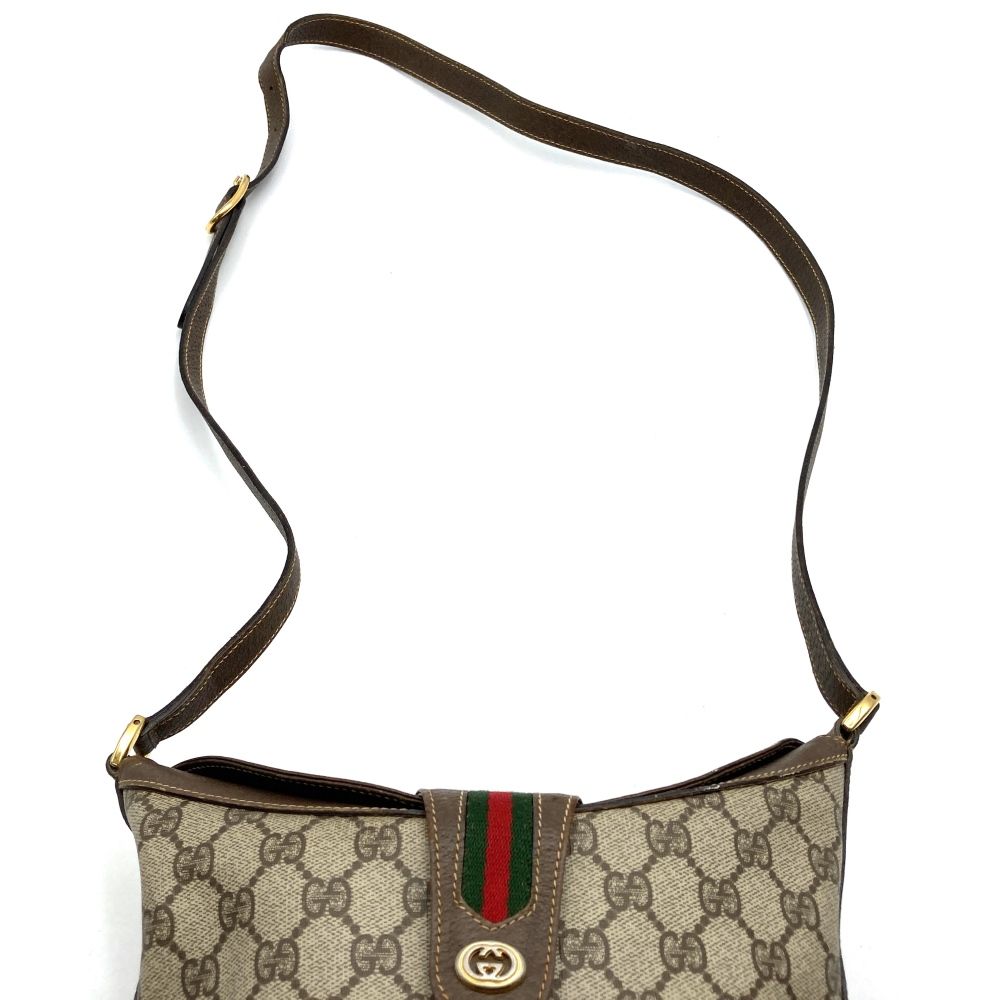 GUCCI グッチ シェリーライン ショルダーバッグ オールドグッチ