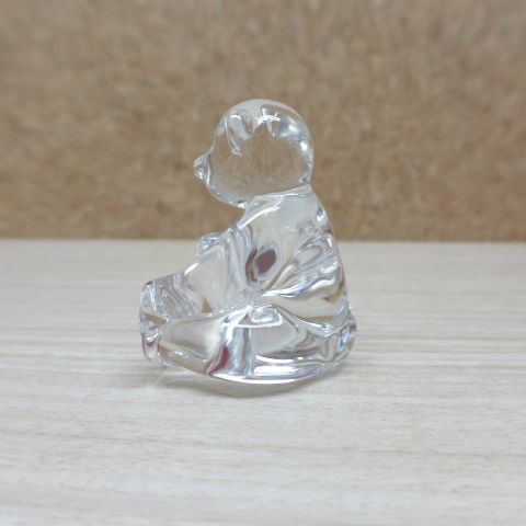 Baccarat バカラ スウィングベアー テディベア 熊 クマ 置物 - メルカリ