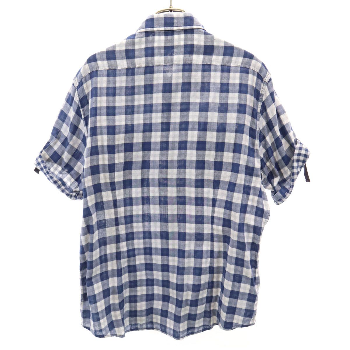 【バーバリーブルーレーベル】コットンボウタイカットソー☆ノバチェック☆黒☆M BURBERRY BLUE LABEL - 希少 バーバリー ブルーレーベル Y2K