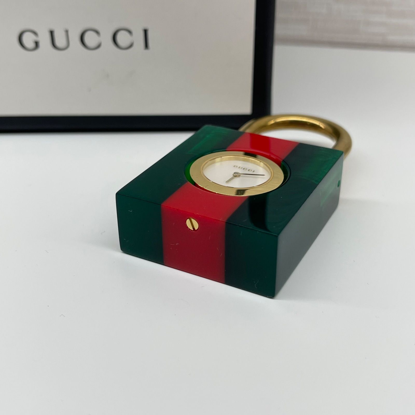 新品同様品】GUCCI グッチYA150501/150.5 コンスタンス パドロック 