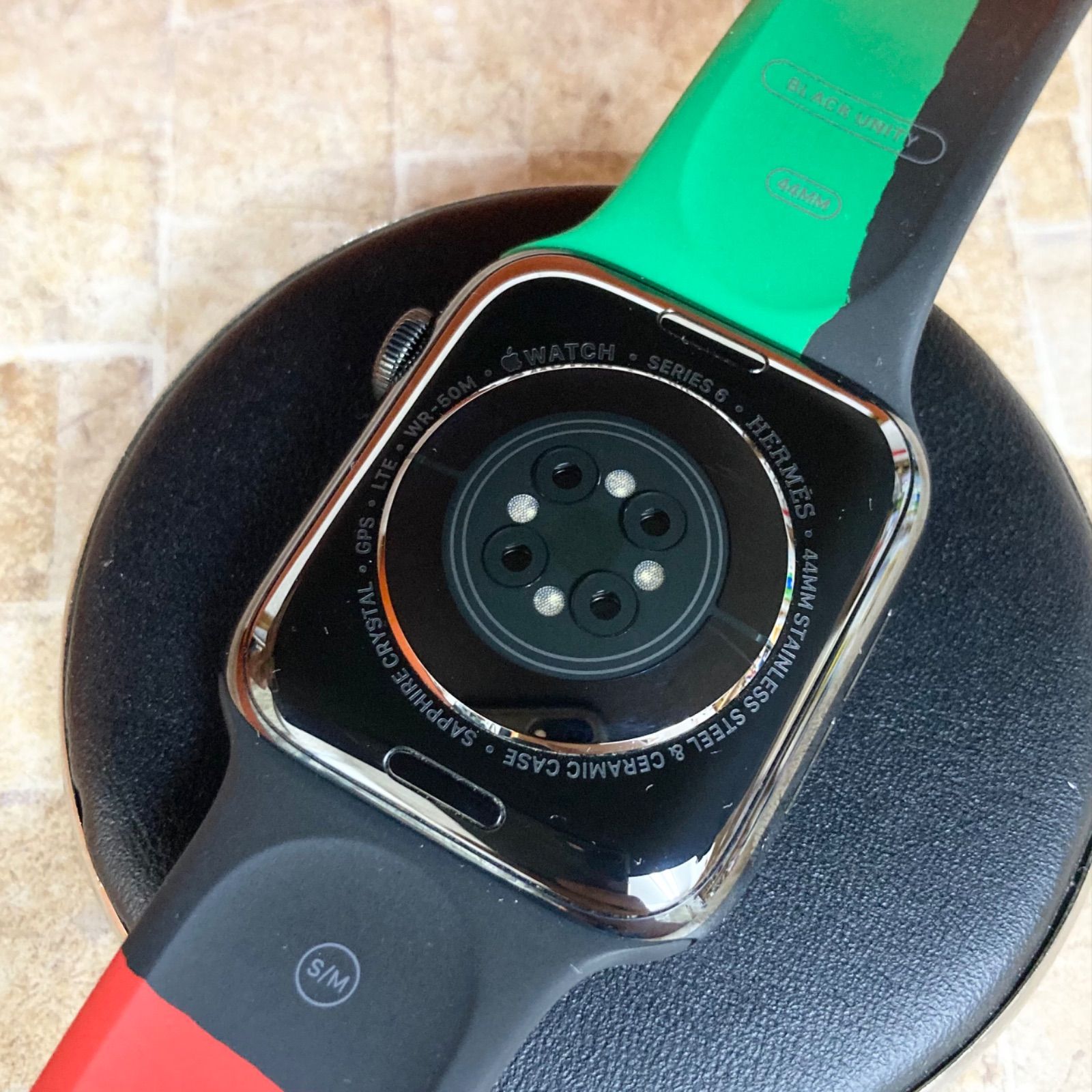 Apple Watch Hermes series6 44mm BLACK UNITY - メルカリ