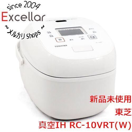 bn 14 TOSHIBA 真空IH炊飯器 5.5合炊き RC-10VRT W ホワイト