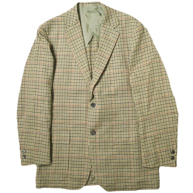 BEAMS PLUS ビームスプラス 日本製 TAILOR LINE Cotton Linen Gunclub Check Sport Coat  コットンリネンガンクラブチェックスポーツコート 38-16-0399-564 38R 3B テーラードジャケット - メルカリ