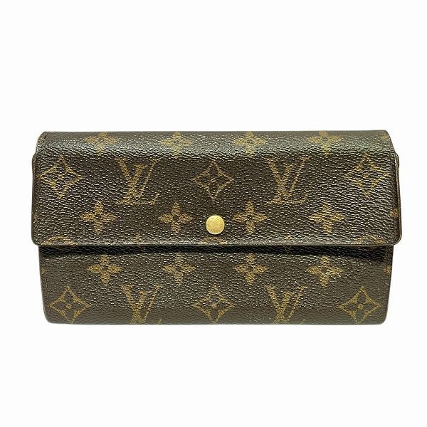 ルイヴィトン Louis Vuitton モノグラム ポシェット ポルトモネ クレディ M61725 長財布 ユニセックス